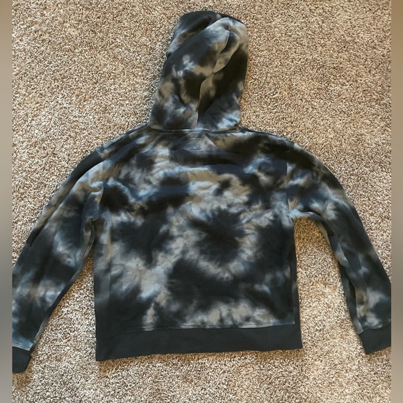 Navy blue Champion Tye-Dye Hoodie - Picture 3 of 3